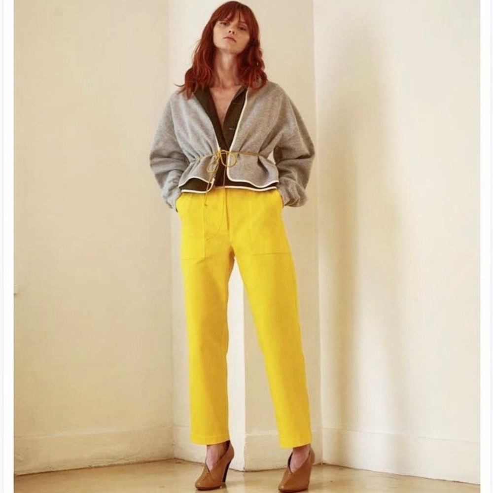 Harvey Faircloth | "Surplus" Yellow Pants | 4